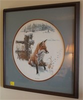 "FOX PAUSE" BY EILEEN HAYES #1293/1500