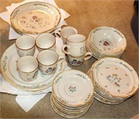 34 PC. STONEWARE DINNERWARE