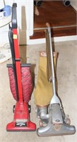 2 VACUUM CLEANERS: DIRT DEVIL AND KIRBY