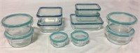 Pyrex Snapware 22 pc storage containers