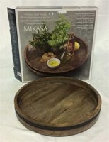 Mikasa mango wood lazy susan