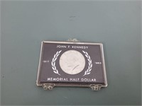 silver 1964 kennedy half-nice-in holder