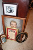 6 ASSORTED PICTURE FRAMES