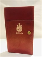 Leather Passport Ticket Wallet