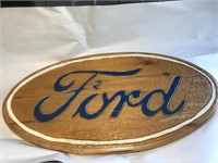 Laser Cut Ford Sign