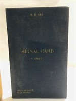1937 Signal Card an First Aid