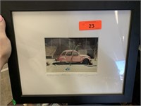 2PC FRAMED MATTED PHOTOGRAPHS BY MK SEMOS