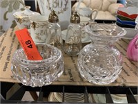 2PC WATERFORD CRYSTAL VASE / MISC
