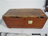 34x20 Vintage Wood Box (will not ship)