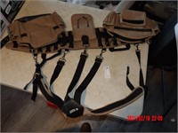 TOOL BELT W/HARNESS  AS IS NO GURANTEE