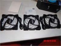 3 PC COOLER FANS AS IS NO GUARANTEE