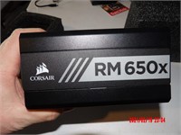 CORSAIR RM650X  POWER SUPPLY AS IS NO GUARANTEE