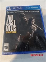 PS4 THE LAST OF US - NEVER OPENED- AS IS