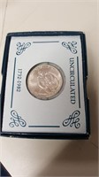 1982 George Washington Silver Half Dollar