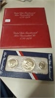 2 - 1976 Bicentennial Silver Coin Sets