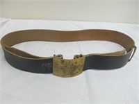 Belt w. brass buckle, see pics