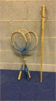 4 Vintage Badminton Rackets