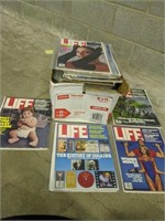 Assorted Life Magazines