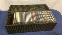 Japanese box with assorted Cds