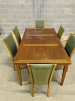 Skovby Mid Century Modern Dining Table w/6 Chairs