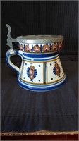 VINTAGE CERAMIC BEER HAND MADE ITALY