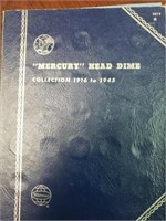 Silver Mercury Head Dimes US Lot of 38 Coins