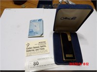 COLIBRI LIGHTER IN CASE WITH PAPERWORK