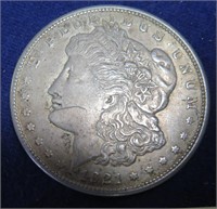 1921 S Morgan Silver $