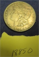 1885 O Morgan Silver $
