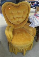 Gilt Upholstered Chair