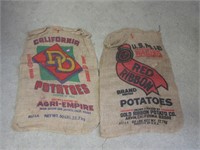 2 Potato Bags