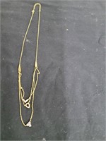 nice sterling necklace with pendants