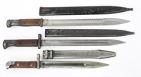 WWI - WWII GERMAN CZECH & AUSTRIAN BAYONETS