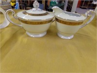 Creamer and Sugar Dish