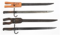 WWII IMPERIAL JAPANESE TYPE 30 BAYONETS LOT OF 2