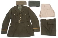 WWII US ARMY COLONEL NAMED DRESS UNIFORM LOT