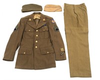 WWII 8th AAF COMBAT AIRCREW NCO DRESS UNIFORM