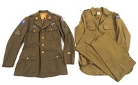 WWII 8th AAF AIR GUNNER DRESS UNIFORM WITH WINGS