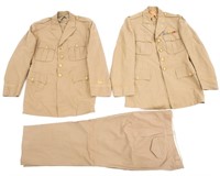 WWII US ARMY MEDICAL CORPS OFFICER'S UNIFORM LOT