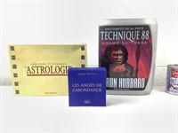 Articles divers dont astrologie Ron Hubbard CD