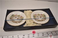 2 Small Royalty Plates Charles and Diana