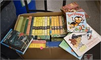 Box of Kids Hard Cover Books
