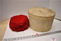 Small Cheese Box with Lady's old Hat