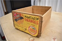 Wooden Orange Box