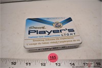 Players Flat 25 Cigarette Tin