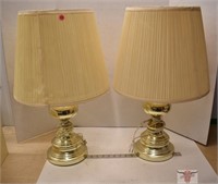 Pair of 25" Electric Lamps
