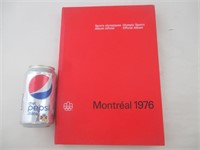 Album officiel Sports Olympiques Montréal 76 avec