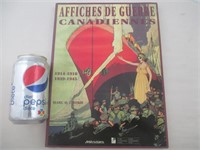 Livre "Affiches de Guerre canadiennes 1914-1918