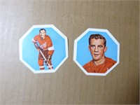 cartes de hockey  detroit york peanut butter 1962