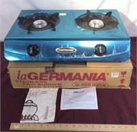 New La Germania Stainless Steel Gas Stove